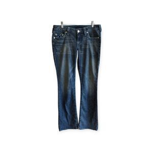 True Religion Boot Cut Medium Blue Made in USA Mens Size 30